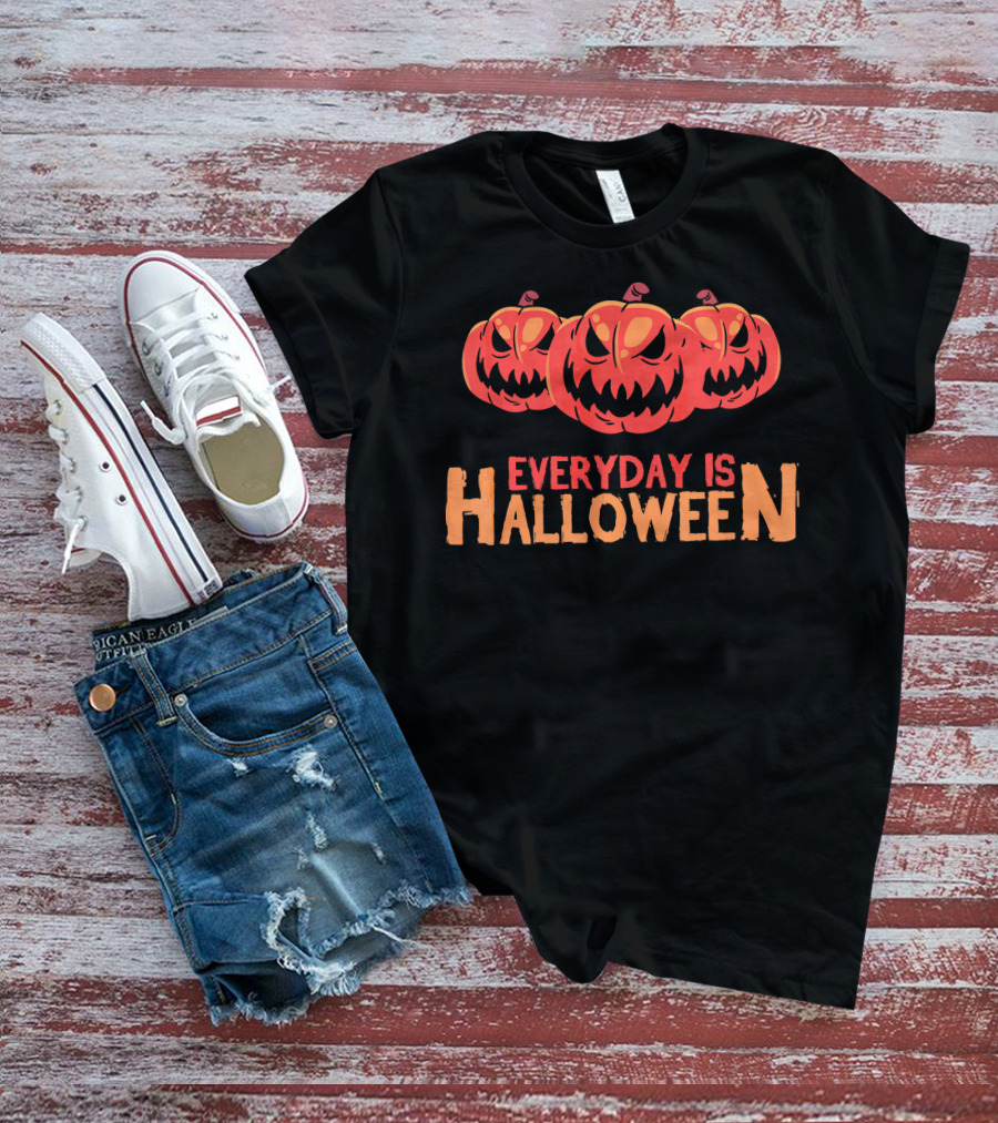 Everyday Is Halloween Scary Pumpkins T-Shirt