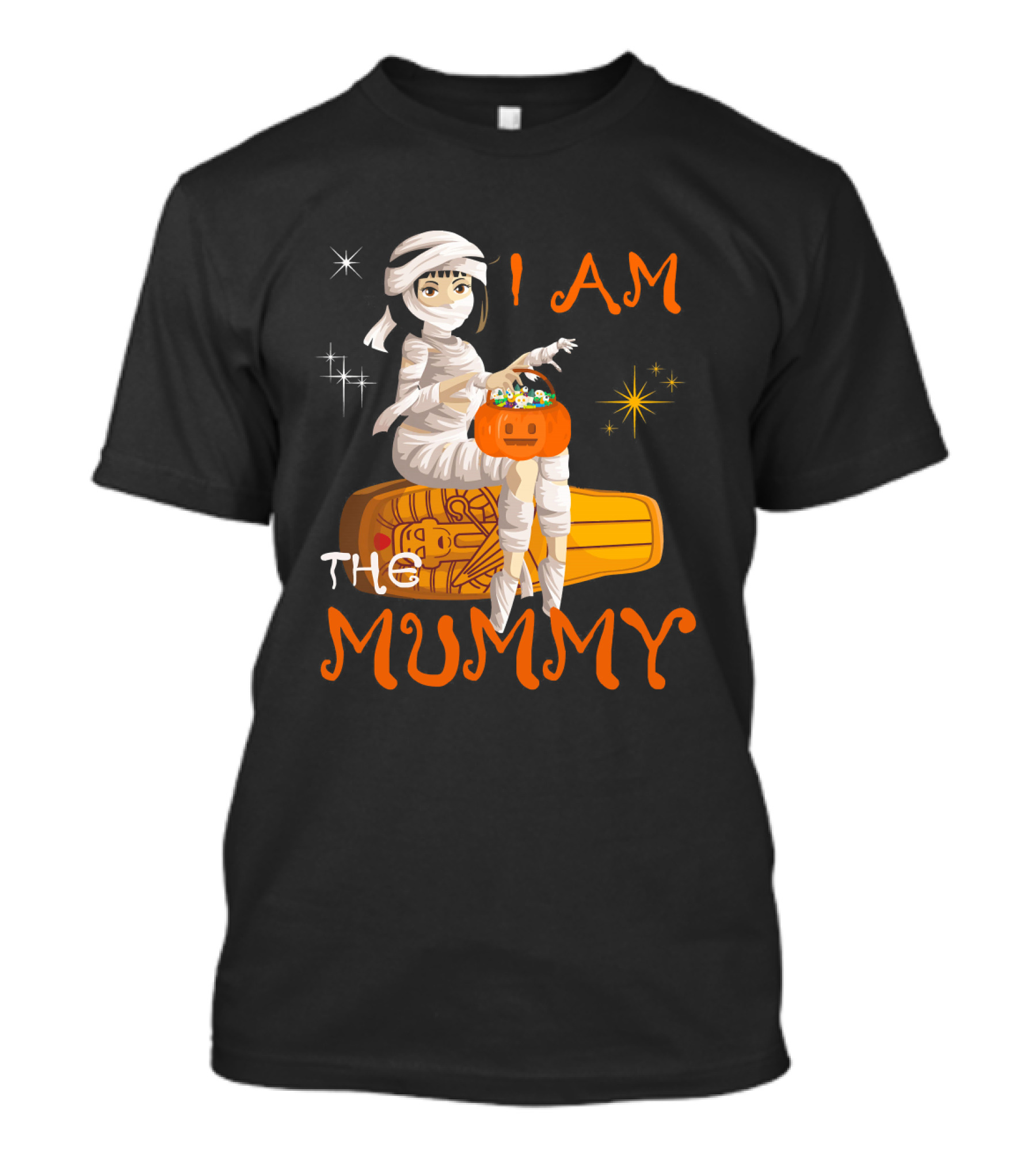 I Am The Mummy Halloween Night Costume Tri T-Shirt