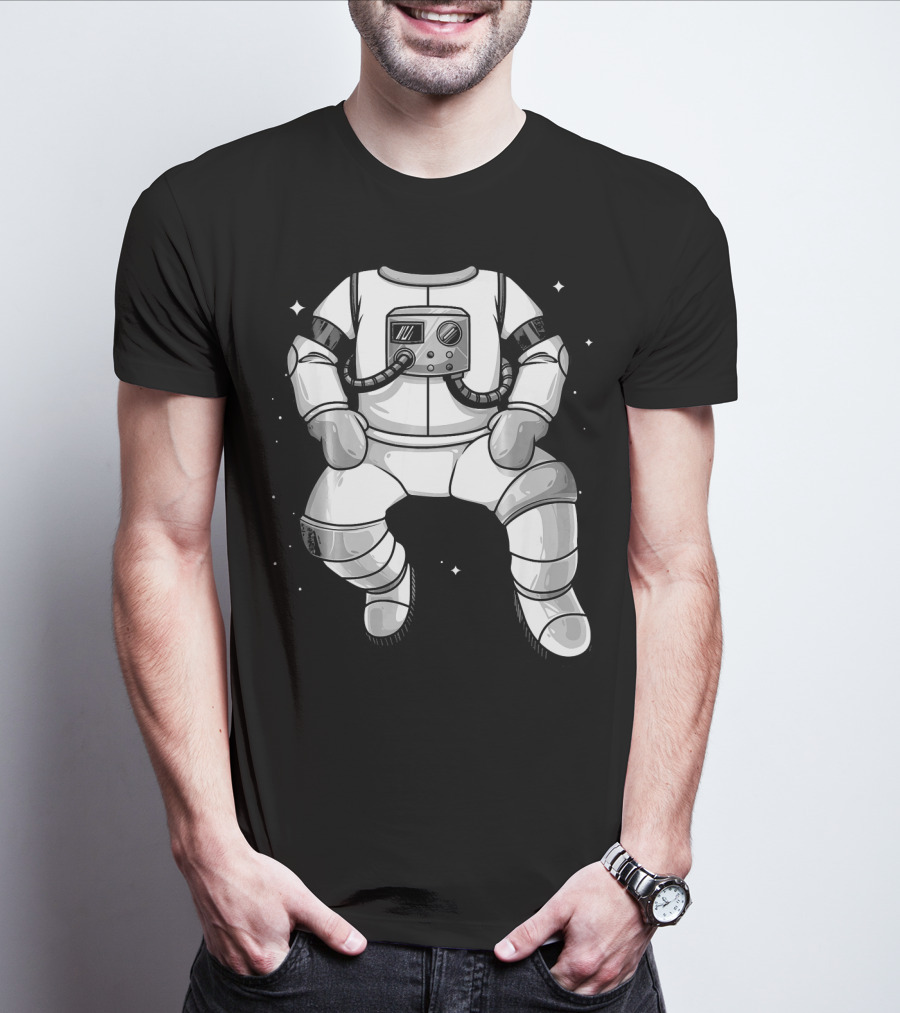 Cool Astronaut Halloween Costume Space Suit Fan T-Shirt