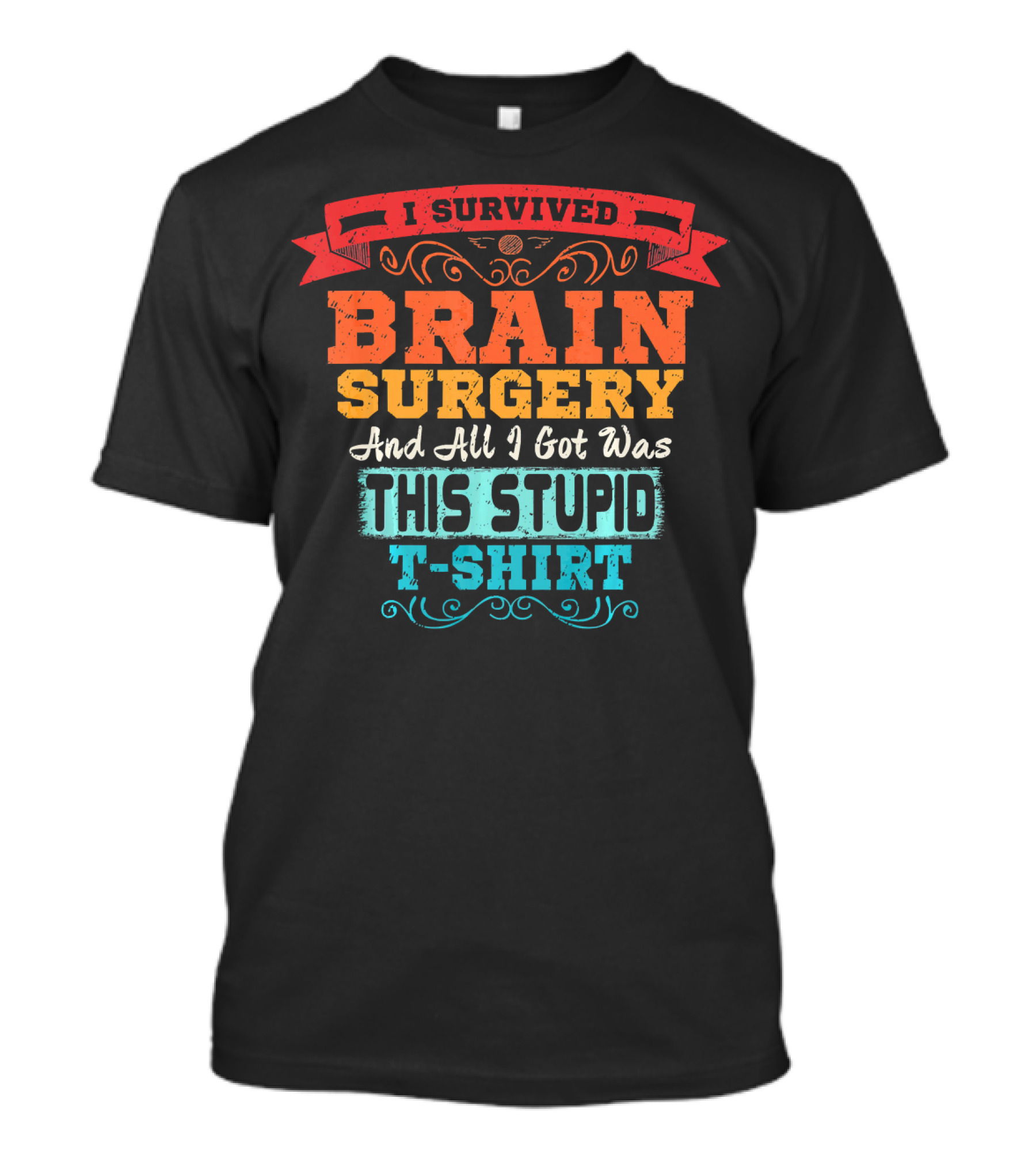 I Survived Brain Surgery And All I Got Was This Stupid T-Shirt