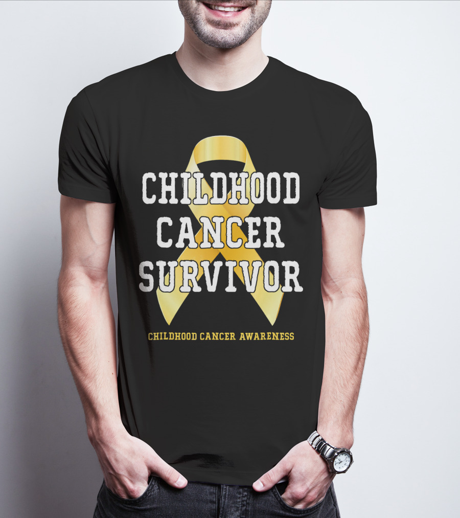 Childhood Cancer Survivor Childhood Cancer Awareness T-Shirt
