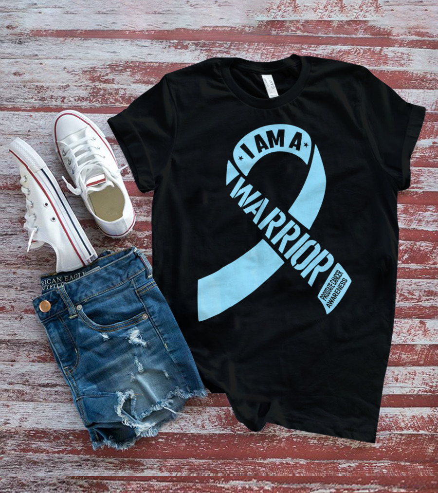 I Am A Warrior Prostate Cancer Awareness T-Shirt