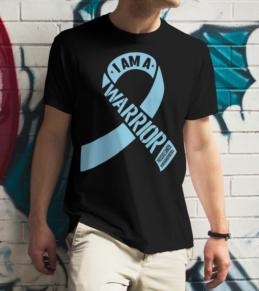 I Am A Warrior Prostate Cancer Awareness T-Shirt