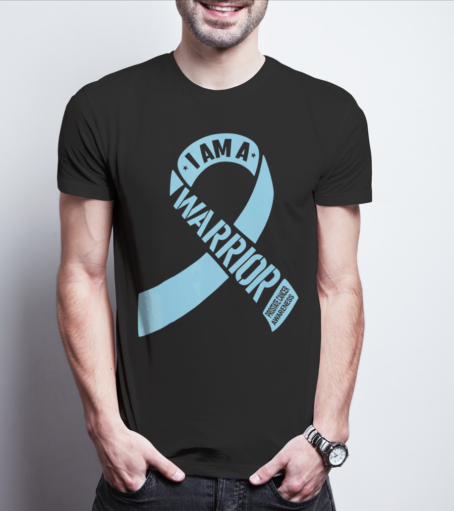 I Am A Warrior Prostate Cancer Awareness T-Shirt