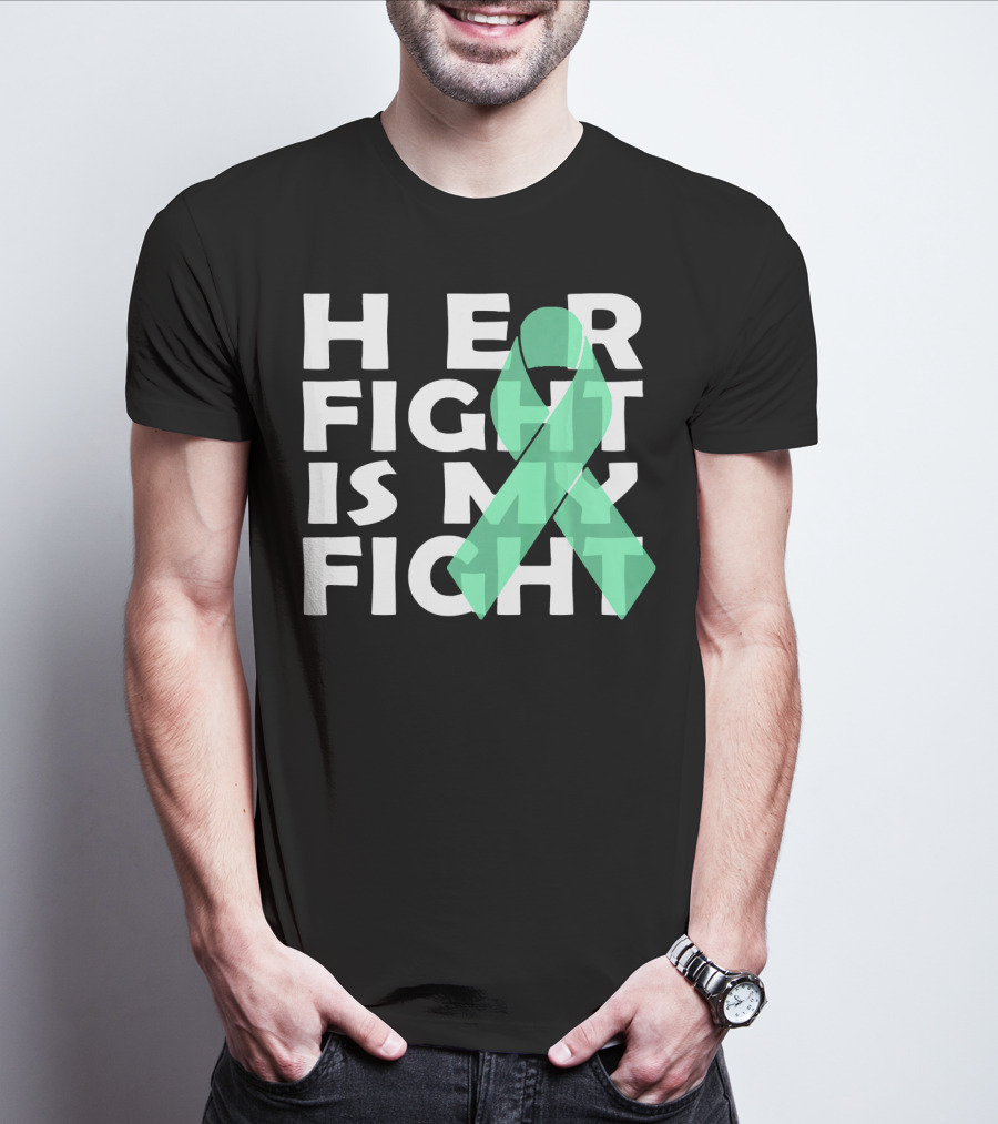 Her Fight Is My Fight Gallbladder Cancer T-Shirt