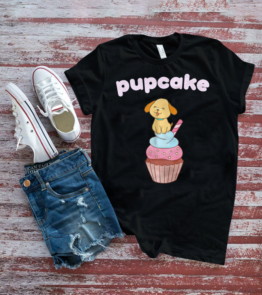 Pupcake Cute Cupcake Puppy Love T-Shirt