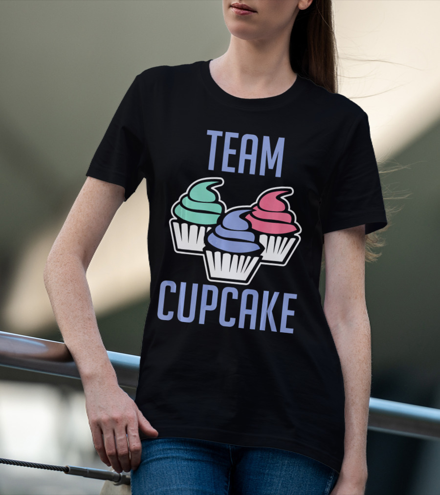 Team Cupcake Bakery Goods Cupcake Lover T-Shirt