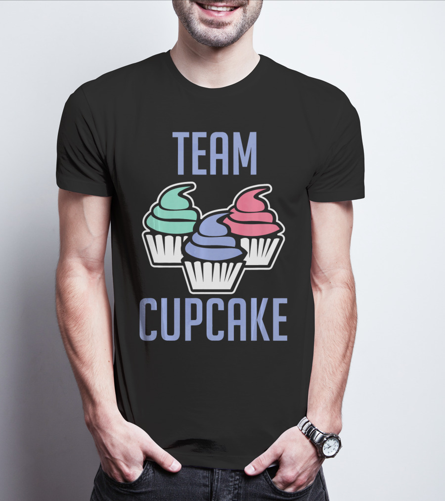 Team Cupcake Bakery Goods Cupcake Lover T-Shirt