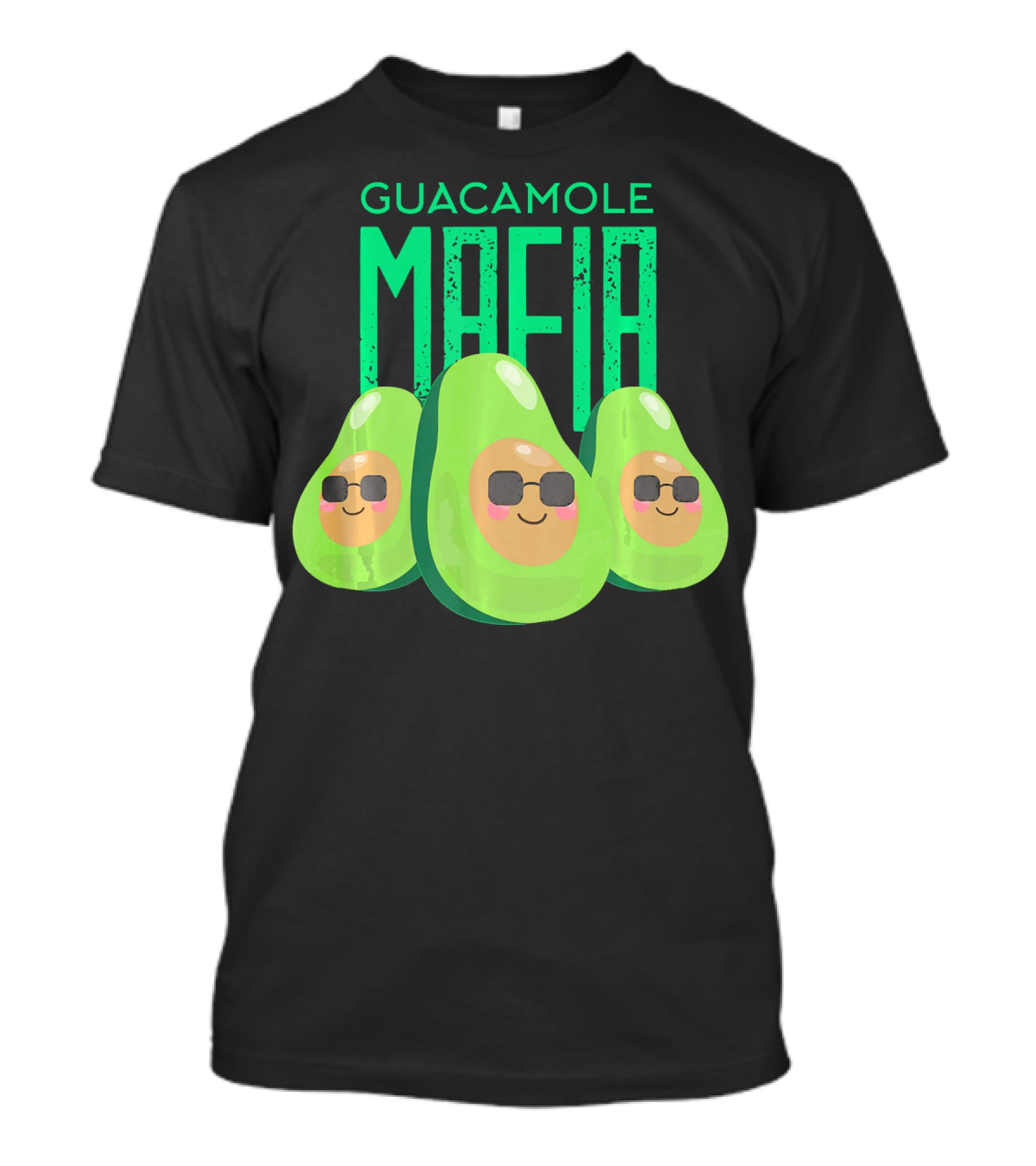 Guacamole Mafia Avogato Cool Avocado T-Shirt