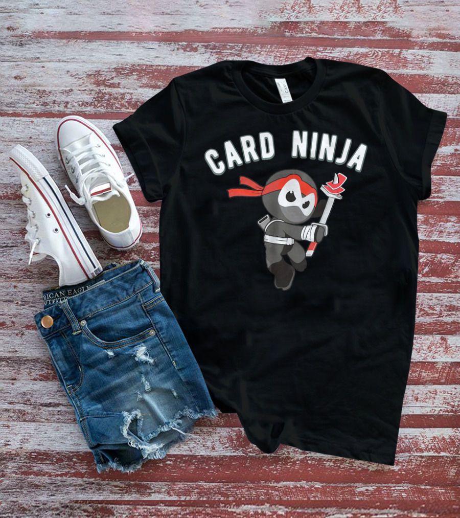 Card Ninja Martial Art Illusion Magician T-Shirt