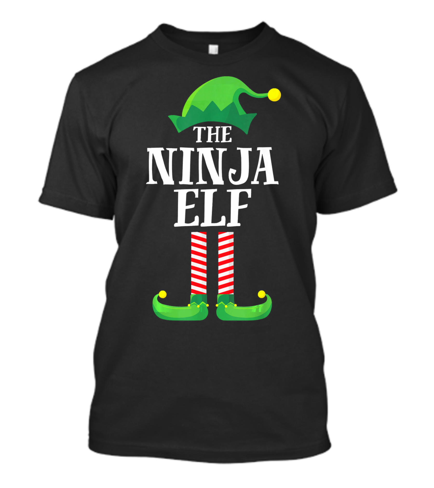 The Ninja Elf Christmas Family Matching Group T-Shirt