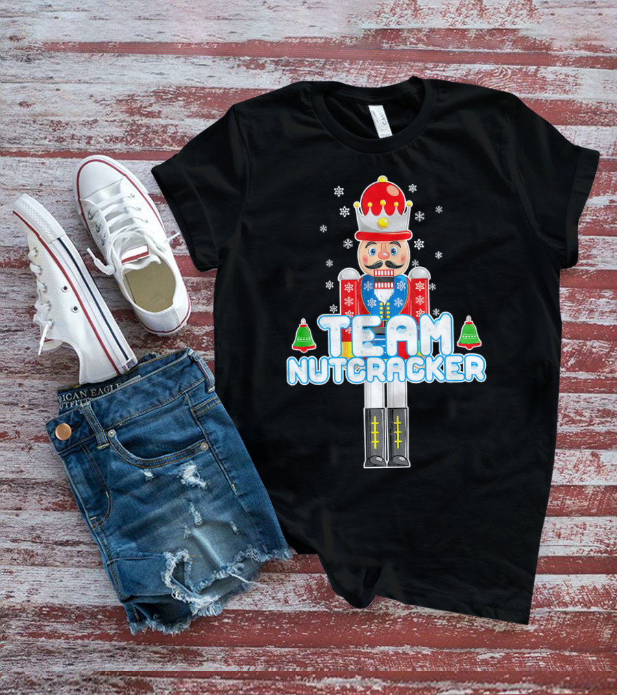 Team Nutcracker Snowflake Bells T-Shirt