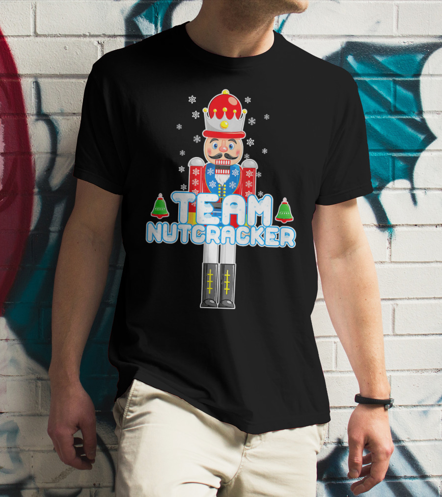 Team Nutcracker Snowflake Bells T-Shirt