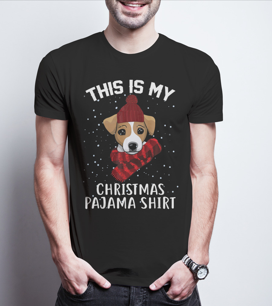 This Is My Jack Russell Christmas Pajama T-Shirt