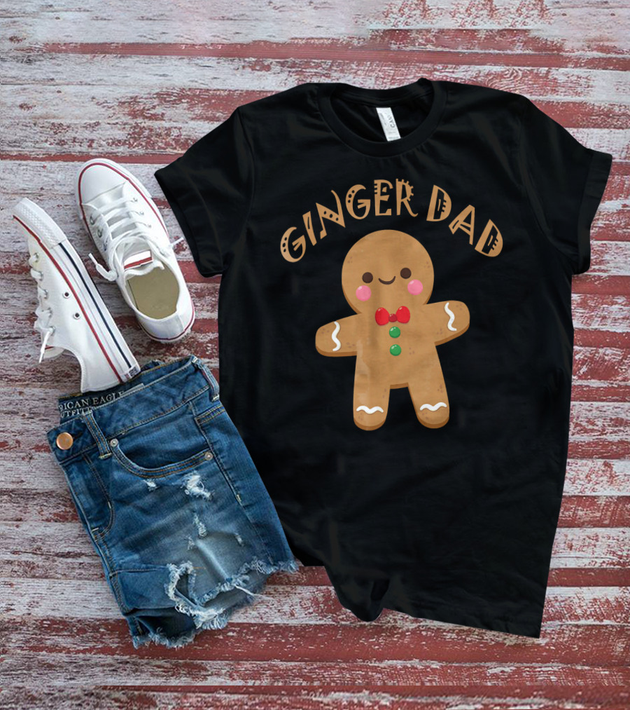 Ginger Dad Gingerbread Family T-Shirt