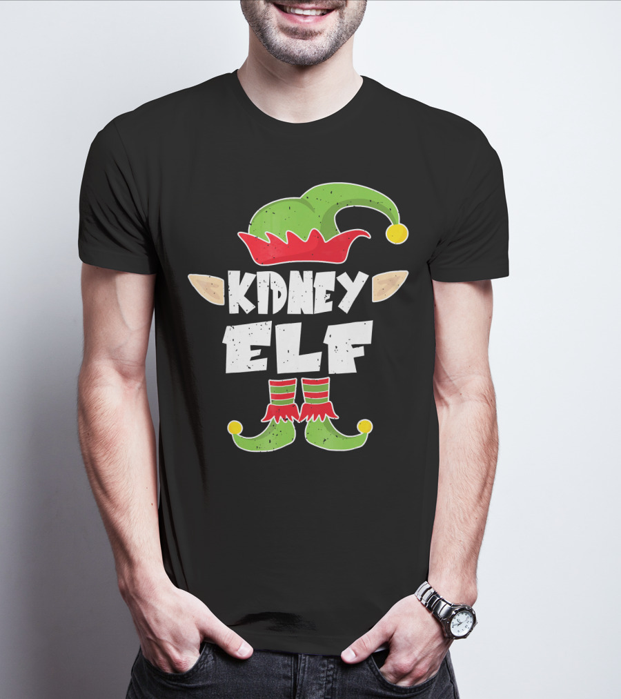 Kidney Elf Squad Nephrology Festive T-Shirt