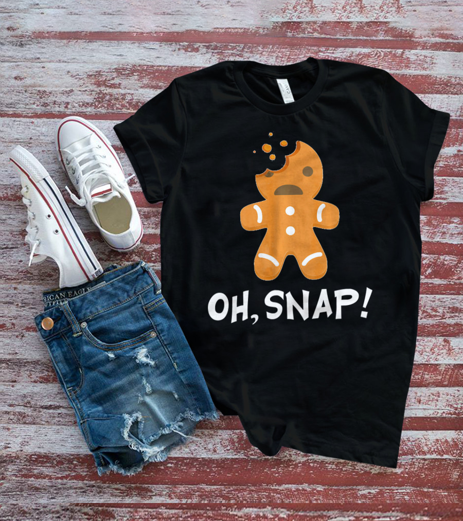 Oh, Snap Gingerbread Christmas T-Shirt