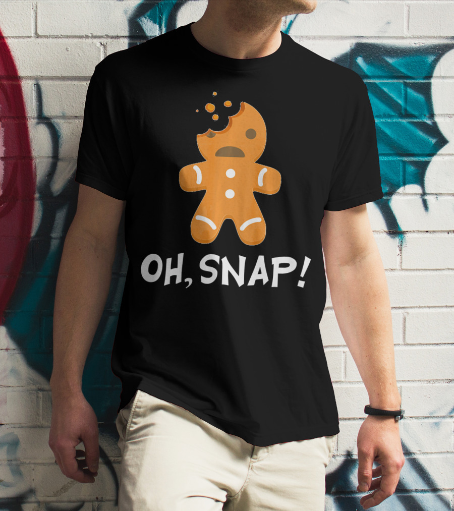 Oh, Snap Gingerbread Christmas T-Shirt