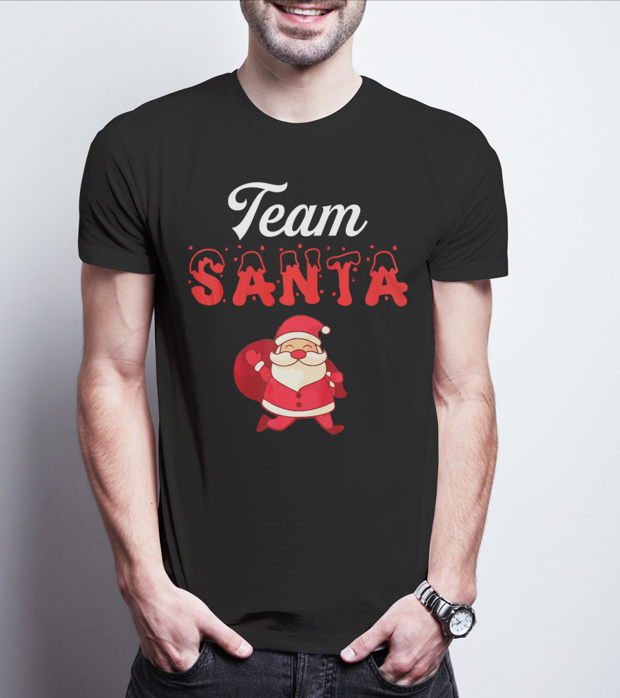 Team Santa Claus Christmas Cheer T-Shirt