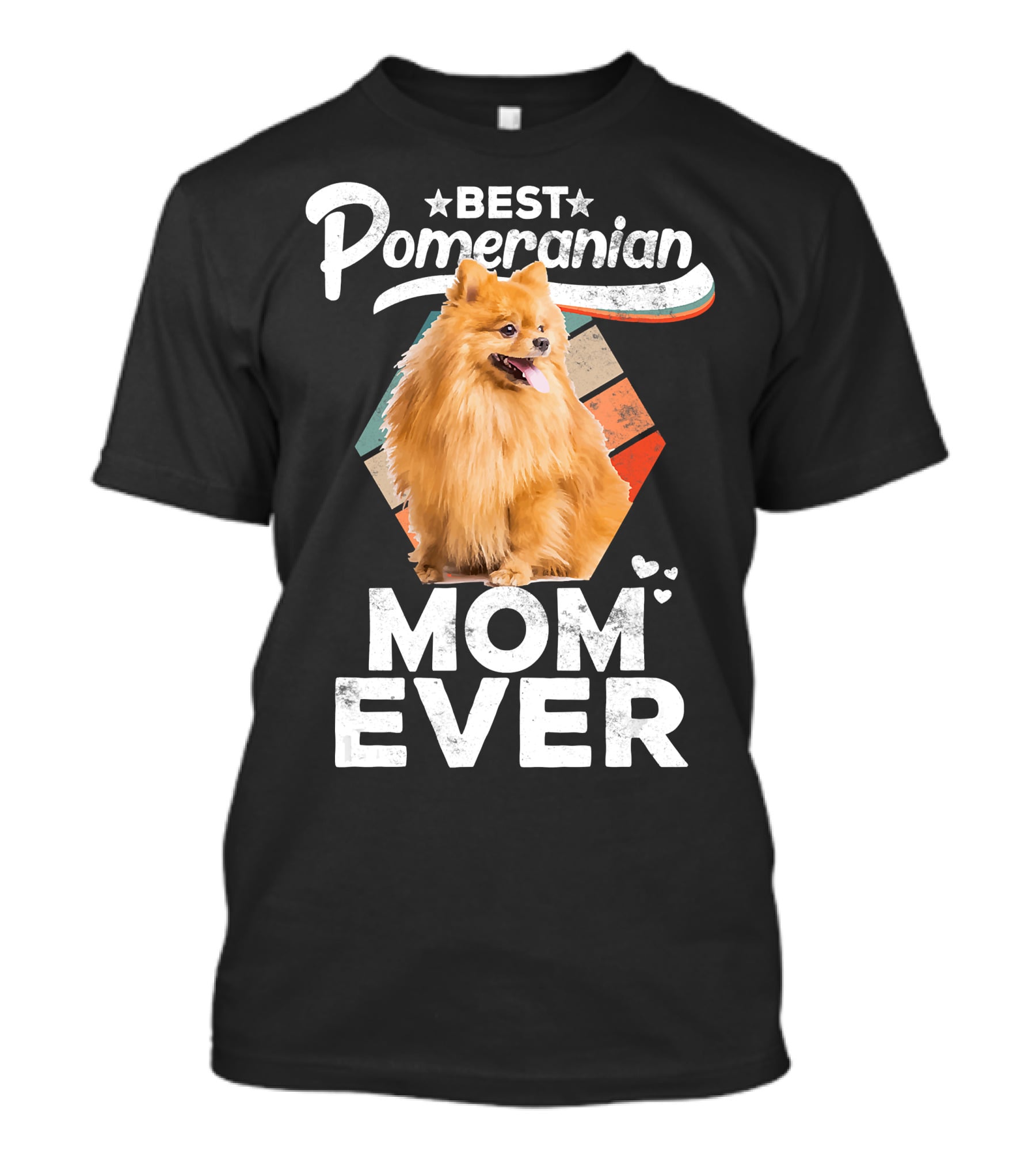 Best Pomeranian Mom Ever Pomeranian Lovers T-Shirt