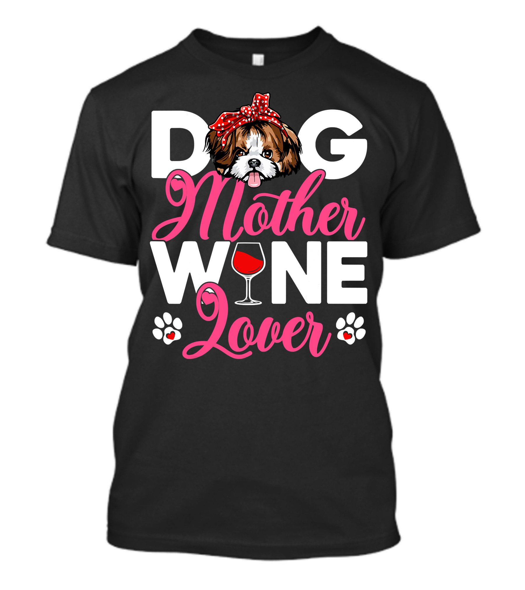 Cute Shih Tzu Dog Mother Lover T-Shirt