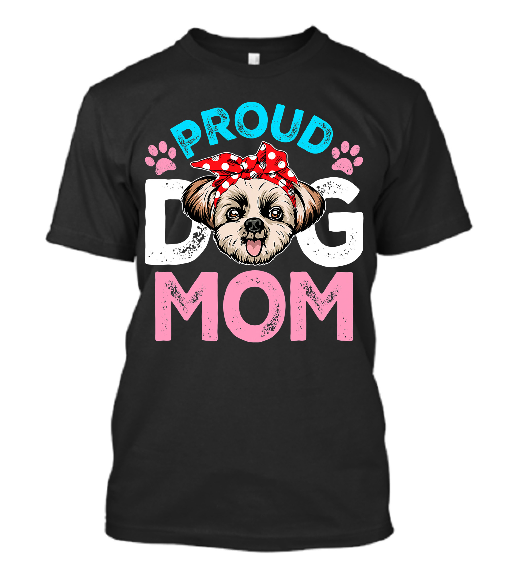 Proud Shih Tzu Dog Mom T-Shirt