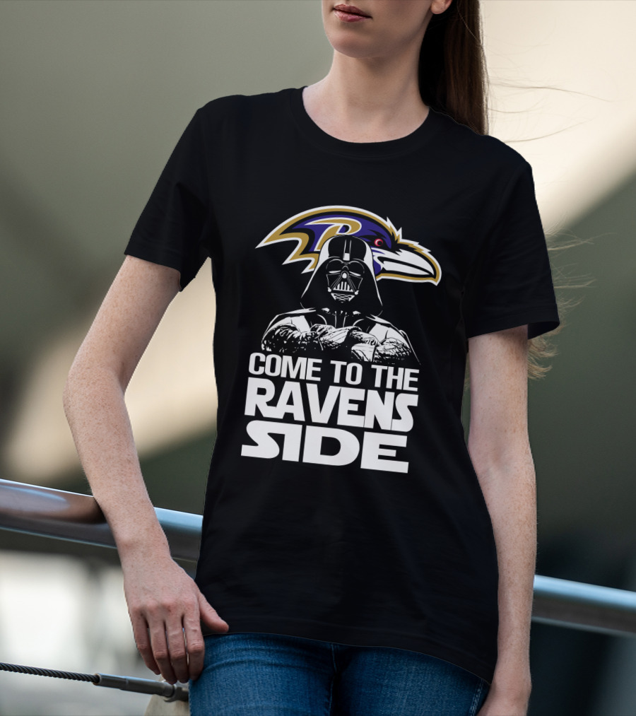 Come To The Ravens Side Baltimore Ravens T-Shirt