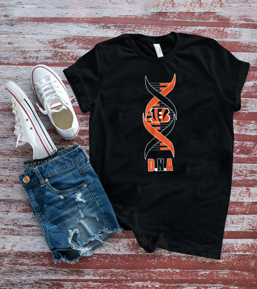 Cincinnati Bengals Dna Helix Nfl Fan Gear T-Shirt