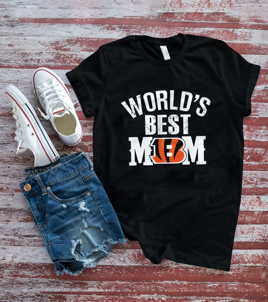 World's Best Mom Cincinnati Bengals T-Shirt
