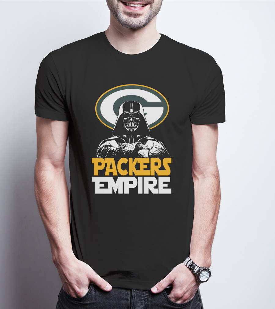 Packers Empire Green Bay Packers Darth Vader T-Shirt
