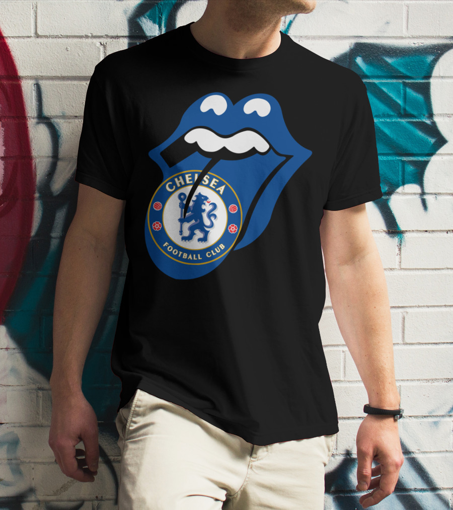 Chelsea Football Club Blue Tongue T-Shirt