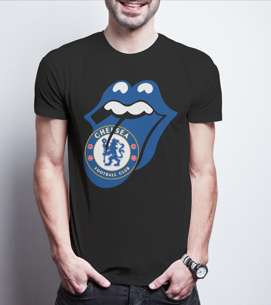 Chelsea Football Club Blue Tongue T-Shirt