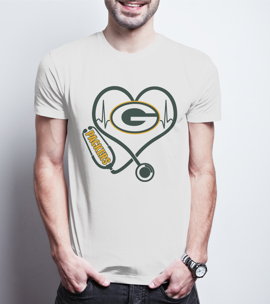 Nurse Packers Heartbeat Stethoscope G T-Shirt