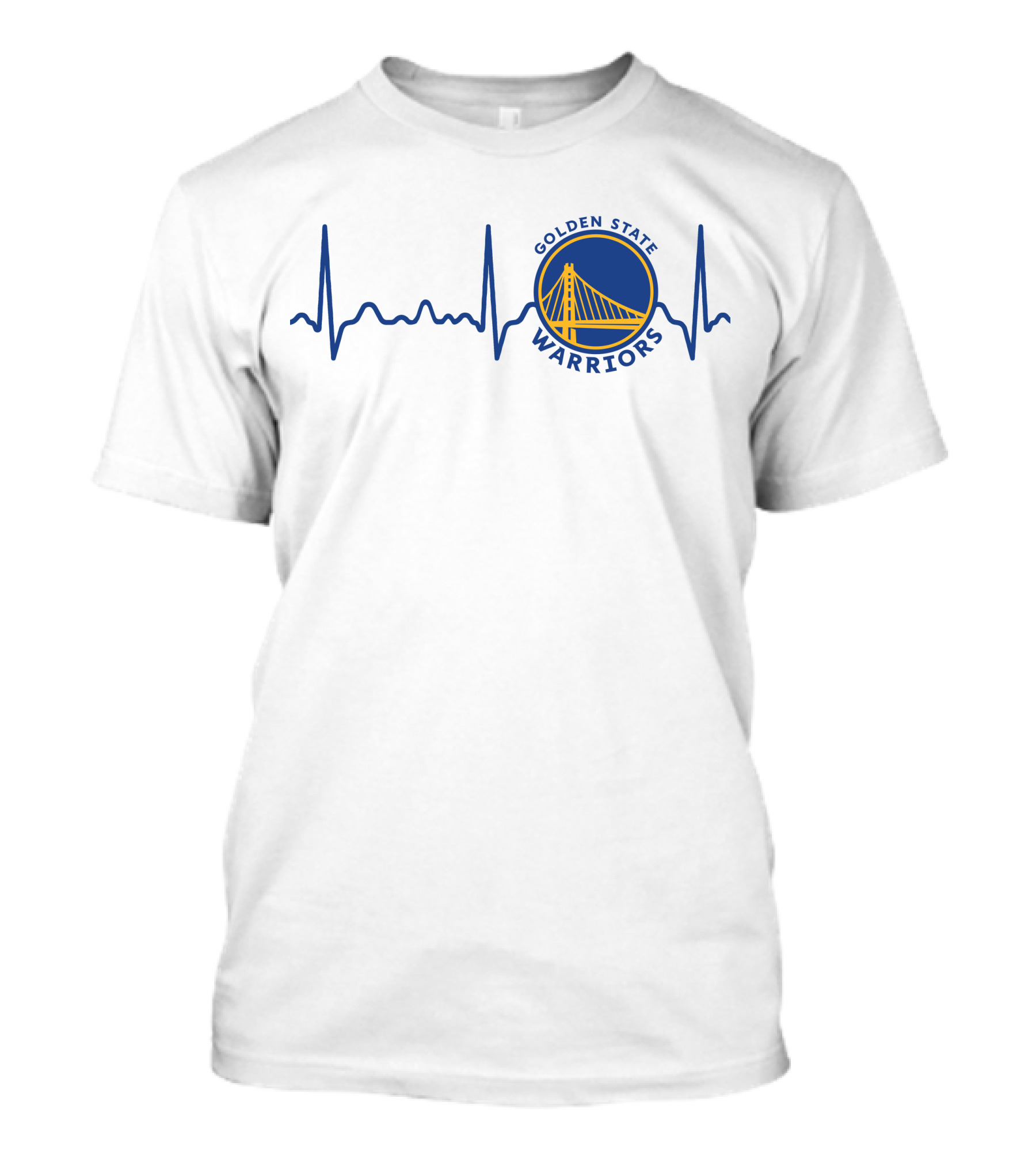 Golden State Warriors Heartbeat T-Shirt