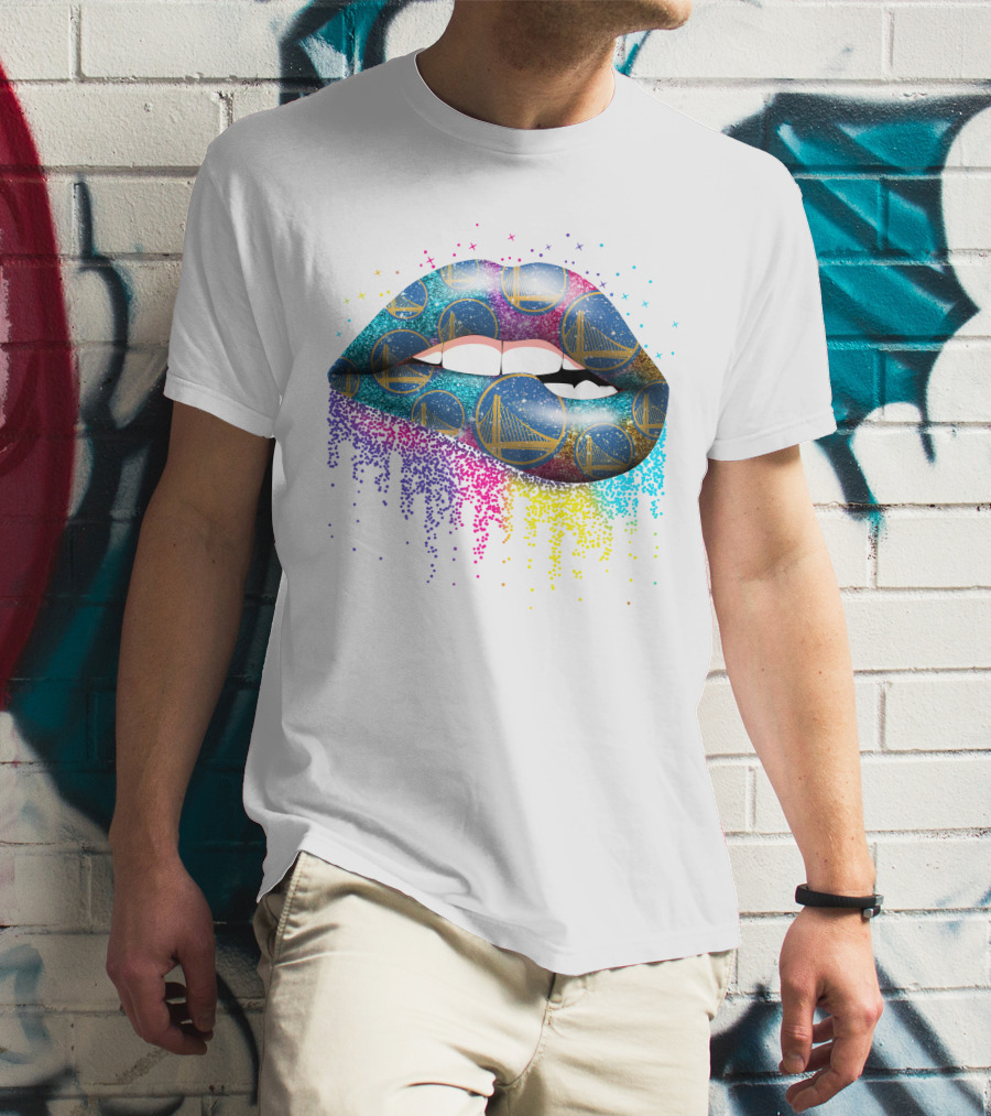 Golden State Warriors Lips T-Shirt
