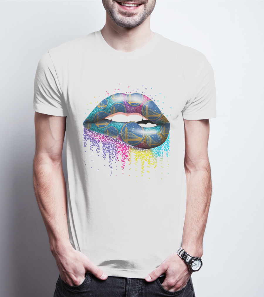 Golden State Warriors Lips T-Shirt
